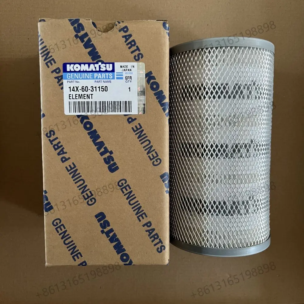 Komatsu Filter Element transmission hydraulic filter 14X-60-31150 for excavator PC128 PC138 bulldozer D65 loader WA380 WA430