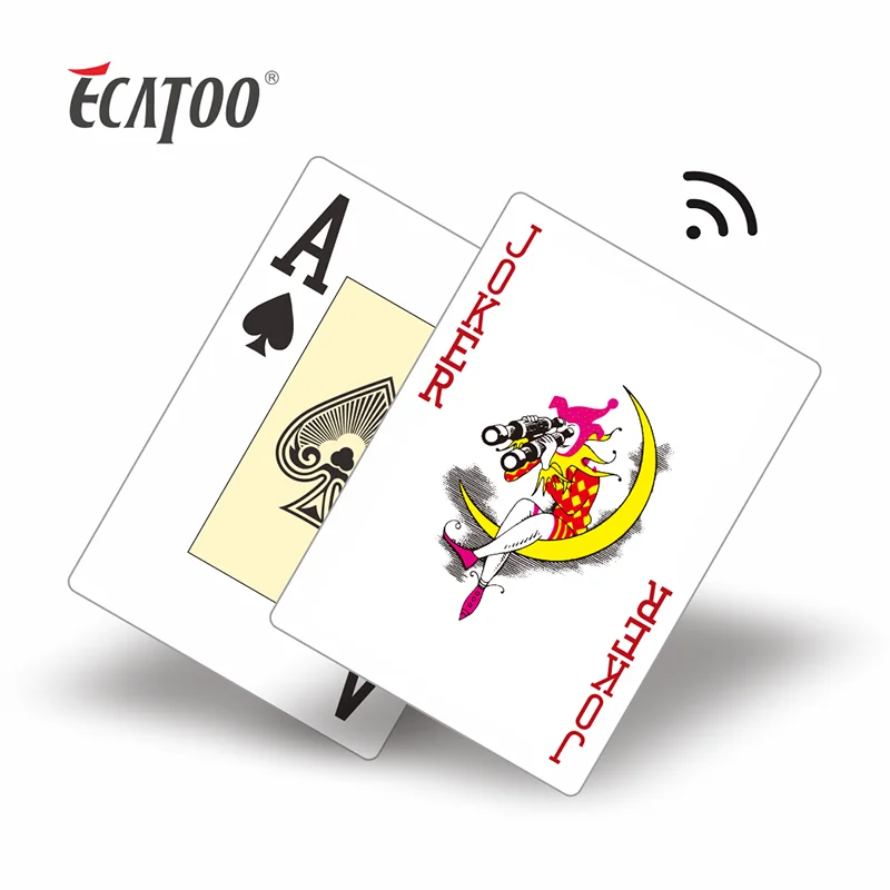 Waterproof RFID Poker Card Playing Card High Quality Customize Plastic NFC MINI Tag Customized Logo Waterproof / Weatherproof