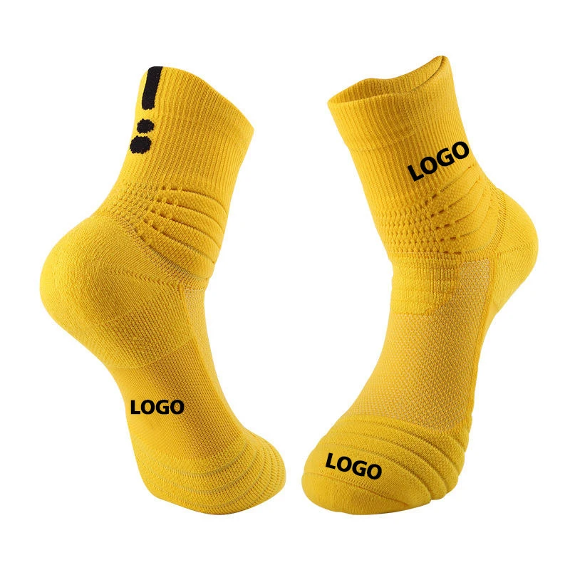 Elite Basketball Ankle Socks Sports Athletic Performance Compression Cushion Socks With Logo Customize For Men and Women