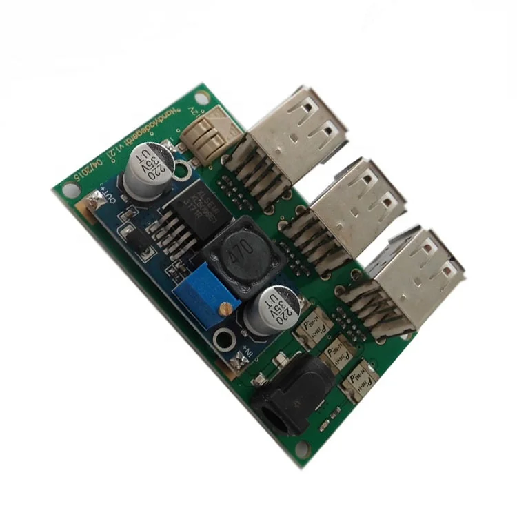 Customized PCBA 5V 2A Circuit Board USB PCBA for Abdroid Mobile Charger Pcb