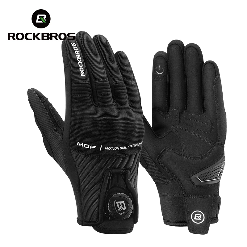 ROCKBROS Touch Screen Motorcycle Riding Gloves Winter&Summer Motos Protective Gear Racing Gloves Motocross Bike Glove