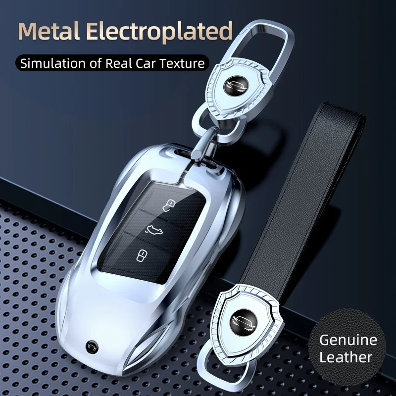 Compatible For Volkswagen Magotan Passat Art eon  Series Car Key Case Cover Golf 8 ID4 Lamando 3 Teramont B8 330 Metal Full Prot