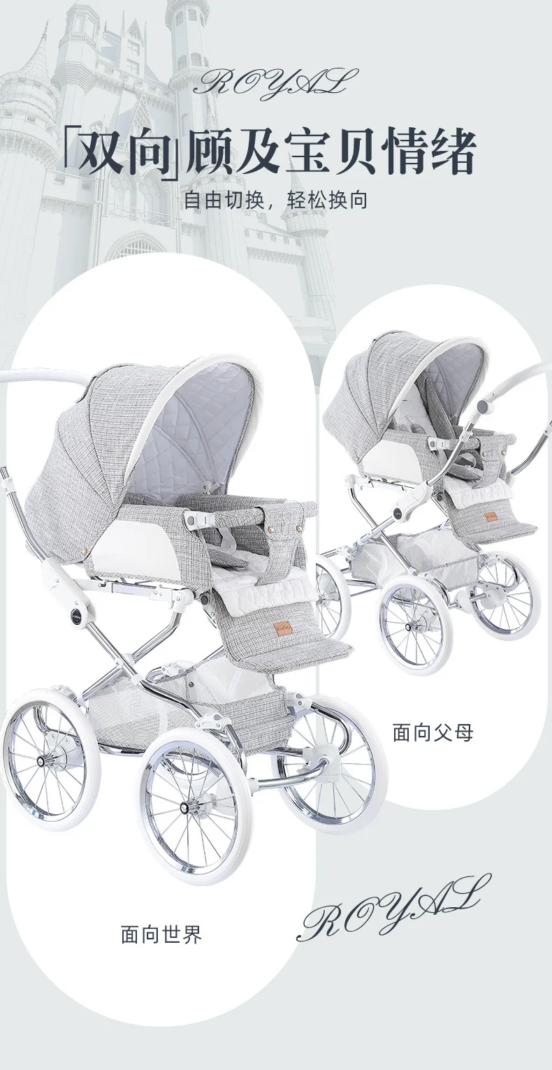 Morden design detachable outdoor baby stroller