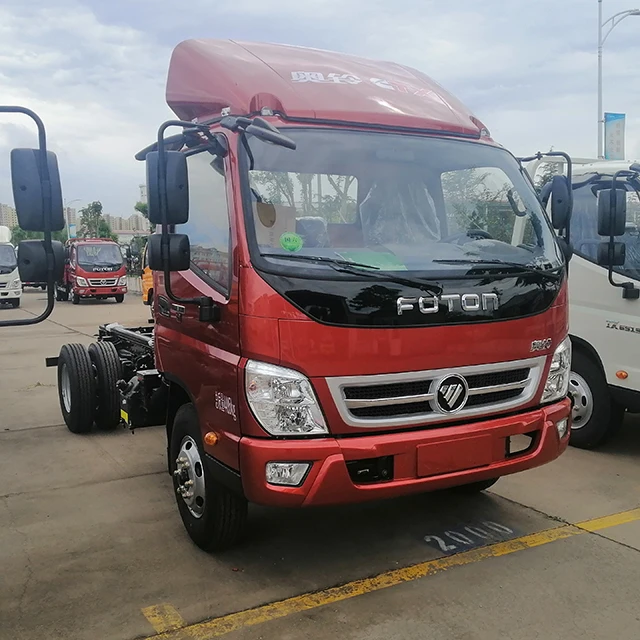 Foton Механическая Трансмиссия дизельный грузовик для продажи 4x4 с красным дизельным двигателем грузовой автомобиль