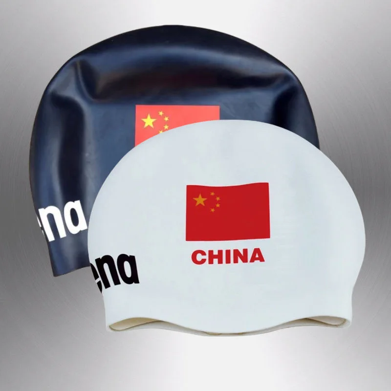 Professional Competitive Swimming Cap High Quality Custom Seamless Silicone Swim Cap Manufacturers Christmas Swim Caps