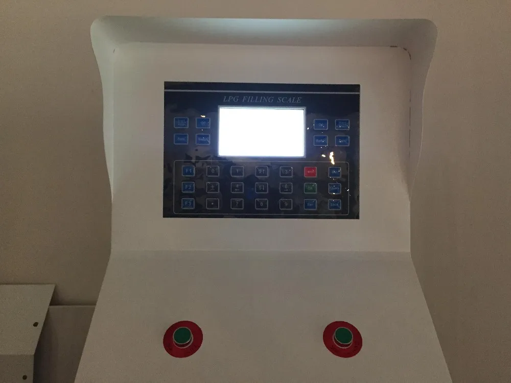 Slingle and Double Nozzles LPG Filling Scale for LPG Cylinder lpg dispenser with fuel station management system