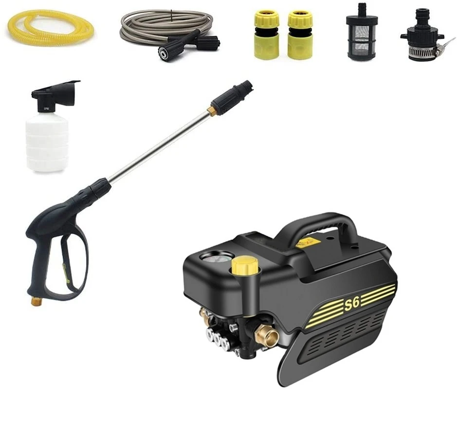 High pressure water jet cleaning carwasher pressure washer
