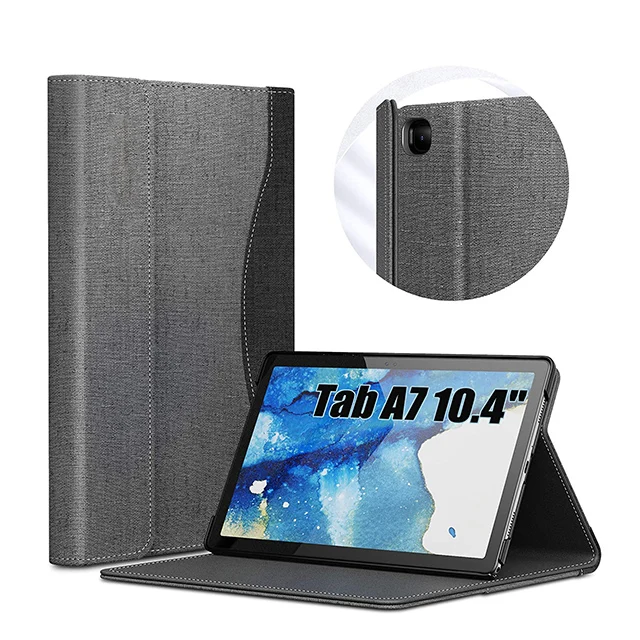 
Factory price wholesale pocket design durable pu leather tablet cover case for samsung galaxy tab A7 10.4inch 2020 T500/505 