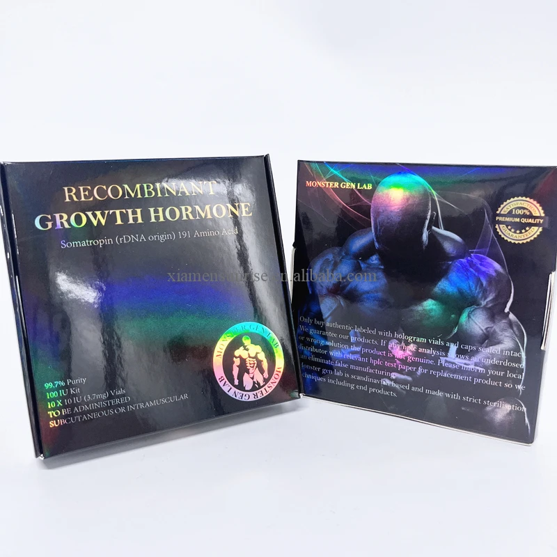 HGH label box (66)