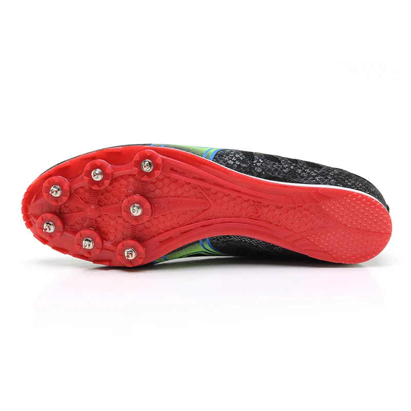 Track and Field Sneakers Spikes Running Shoes Men Women Track Shoes with Spikes Middle Distance Hurdle Jump Sports Professional