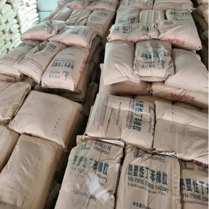 SBS Granules Thermoplastic Styrene Butadiene Styrene Rubber Best Selling SBS Rubber for Bags White Resin