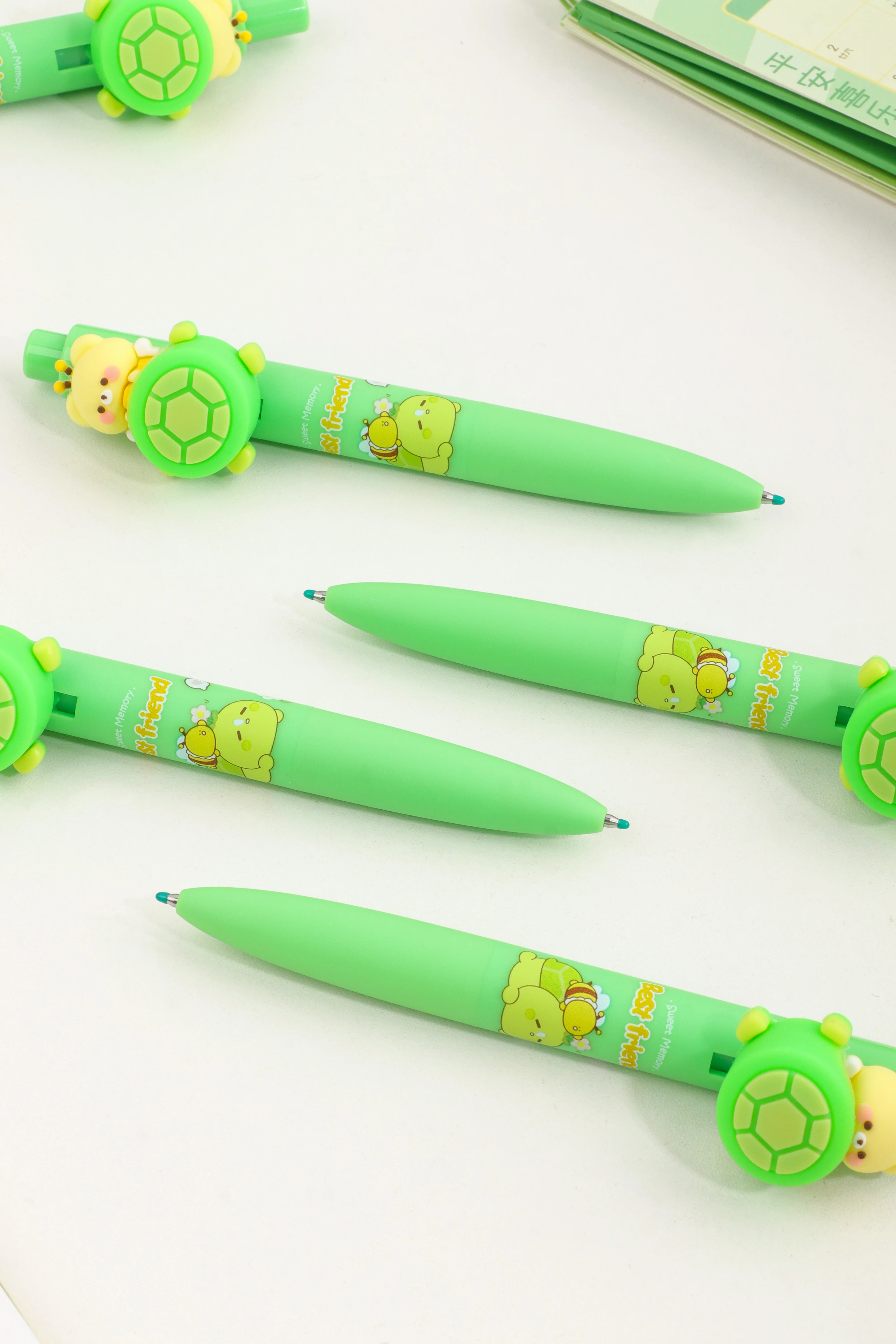 2024 New Kawaii Stationery Supplies School Student Cartoon Cute Black Ink Gel Pen  Utiles Escolares Papeleria Kawaii