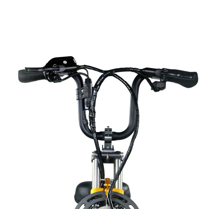 14inch Fat Tire Folding Fast Portable 3 Wheel Sports E Bike  Electric MTB Bicycle For Adults Kids