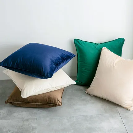 Hot Selling Couch Pillow Covers Luxury High Class Brand Home Sublimation 18 x 18 Euro Pillow Cover Rectangular