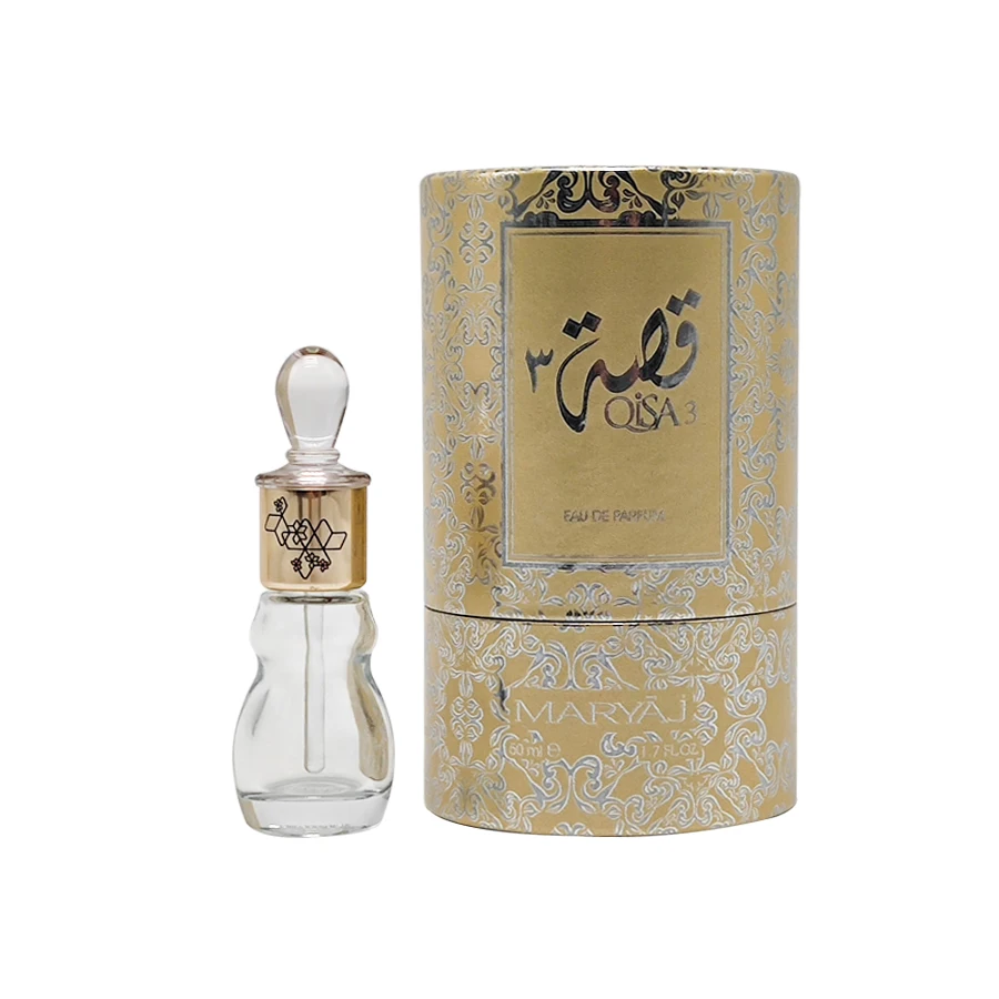 recycled paper essential oil perfume packaging box cosmetic high level canister