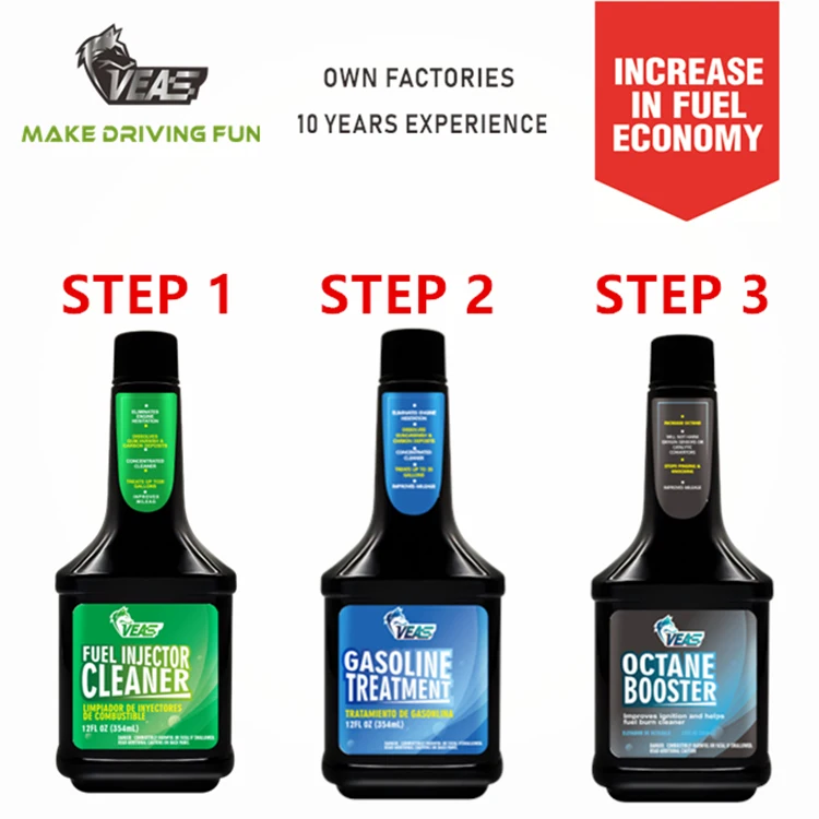354ml OEM Veas Fuel saver auto octane booster car saver oil improve fuel treatment additive