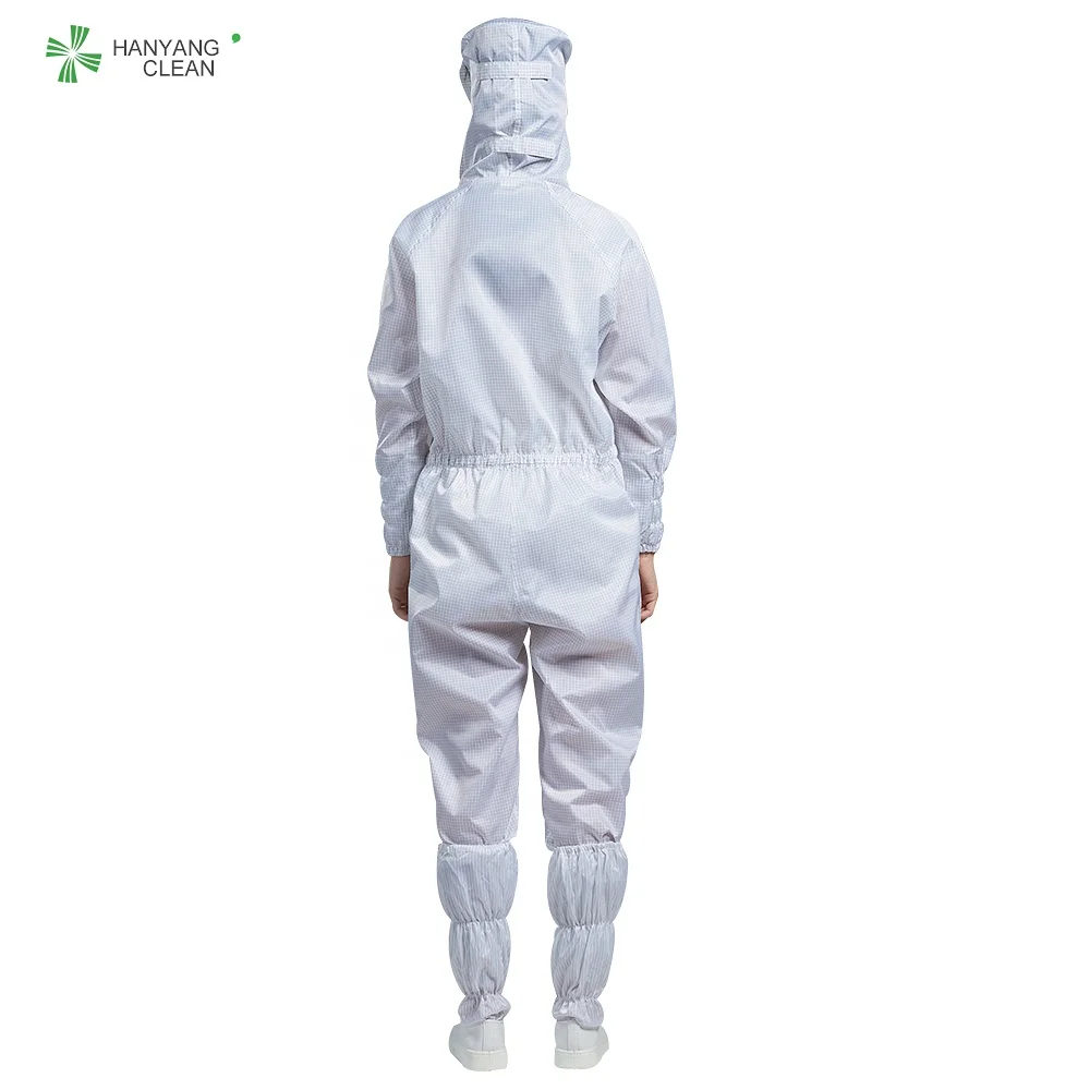 H-1133 Reusable and washable cleanroom esd garment antistatic suit