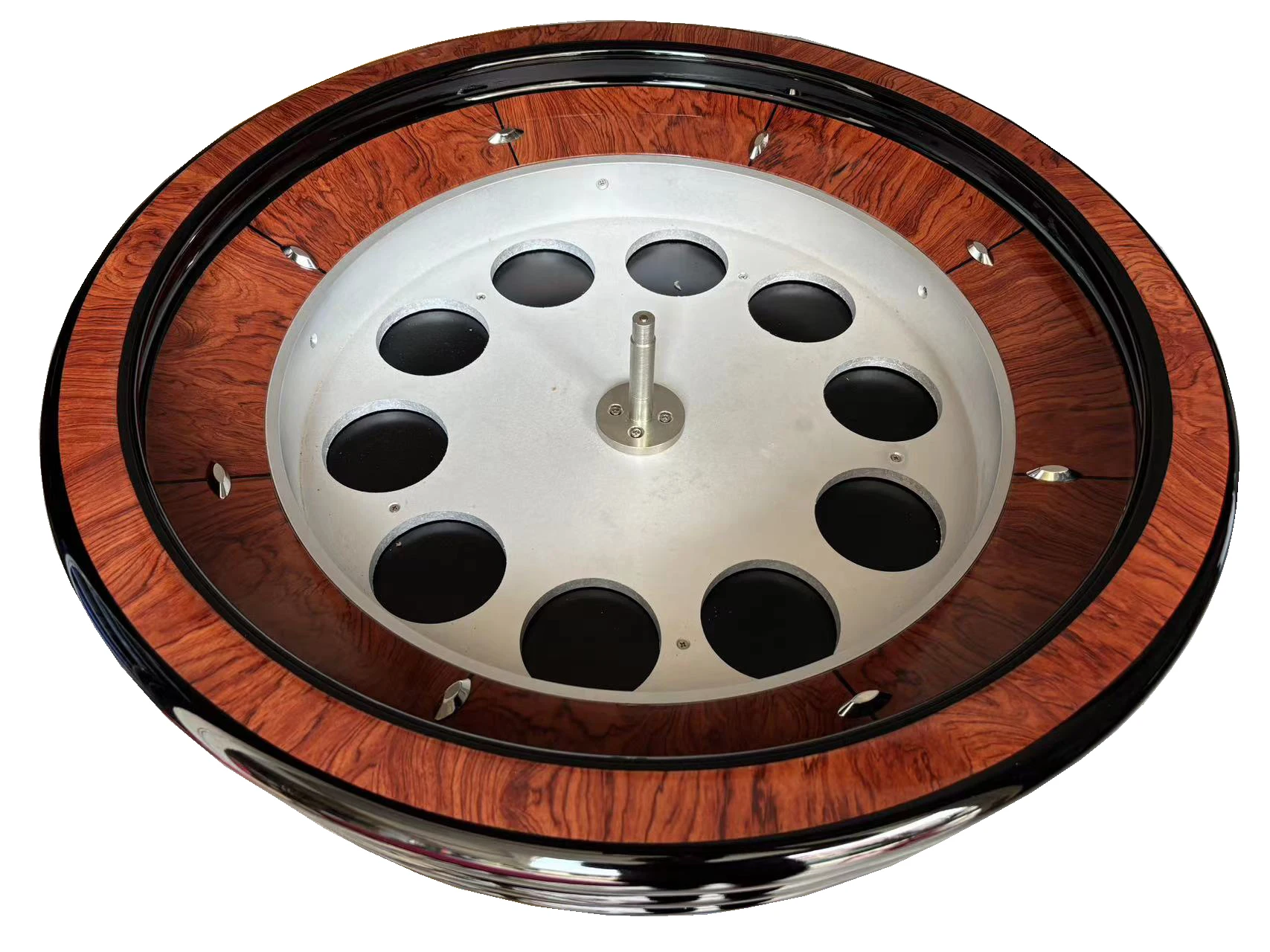 DG RUITEN Optional Configuration Luxury High-quality Solid Wood Professional 32 Inch Roulette Wheel for Casino