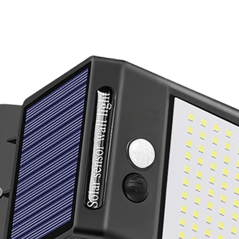 New Waterproof 140 LED Solar Panel Power PIR Motion Sensor Solar Garden Lights Outdoor solar security wall light