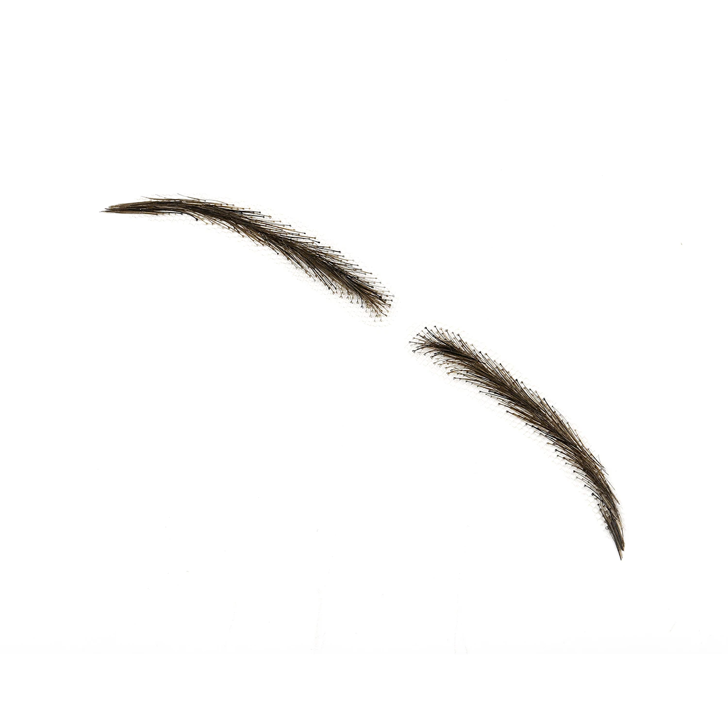 
Free Sample Neitsi Dye One Pair Women Girls Makeup For Eyebrows 100% Handknoted Human Hair Lace Front Eyebrows W704#3 