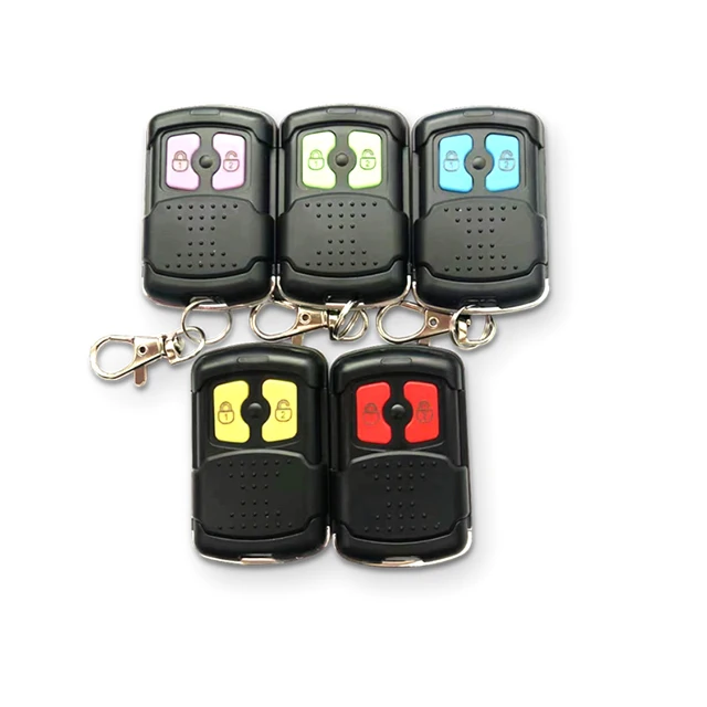 2 buttons sliding cover rf remote control duplicator face to face new design shell