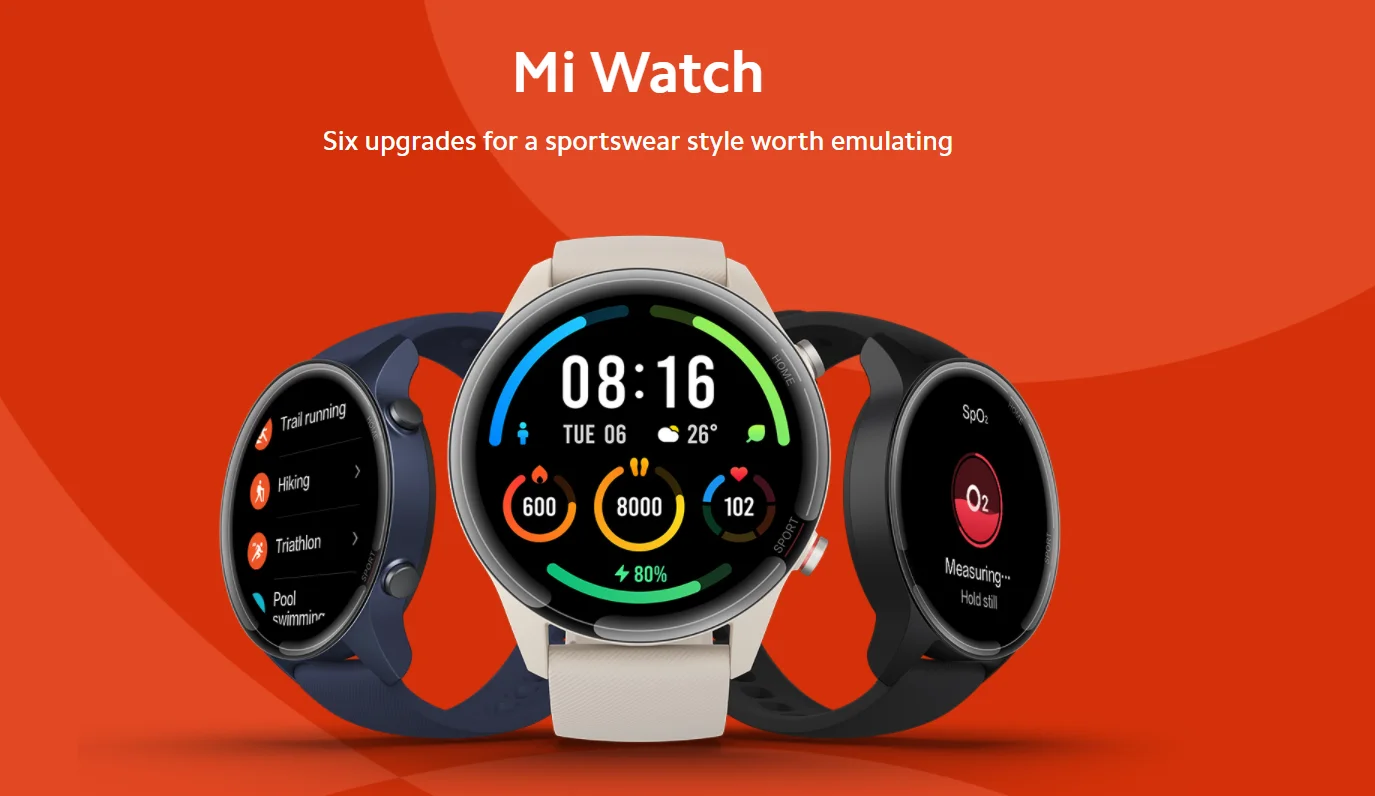 Gps Glonass водонепроницаемые Смарт-часы Xiaomi Mi Watch Global