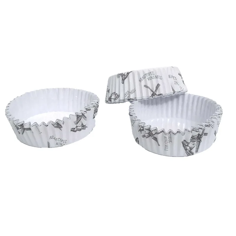 Disposable paper cup drizzled paper cup Baking cake base Bread paper holder oil resistant, water resistant and high temperature