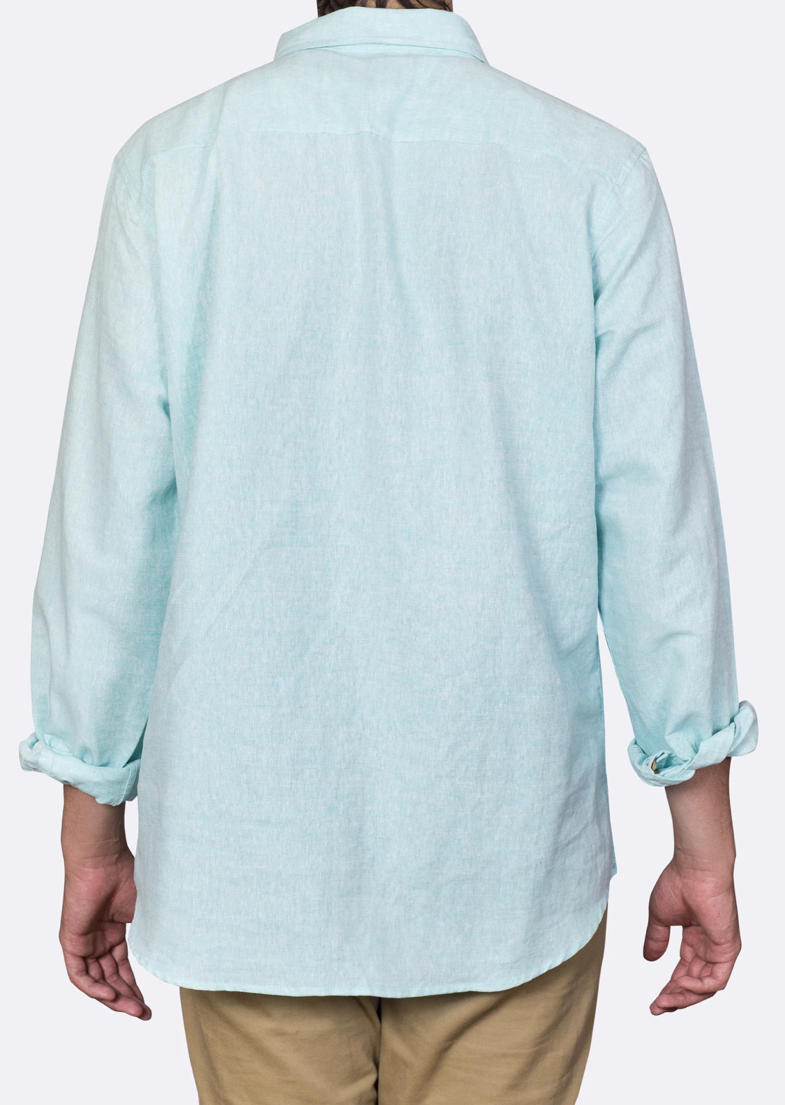 2022 Mens   Linen/Cotton  Casual Shirt with Enzyme washed