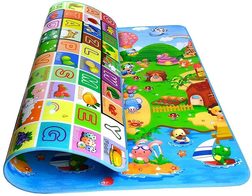 Gutsbox новый детский игровой коврик 79x71 дюймов детский коврик для ползания