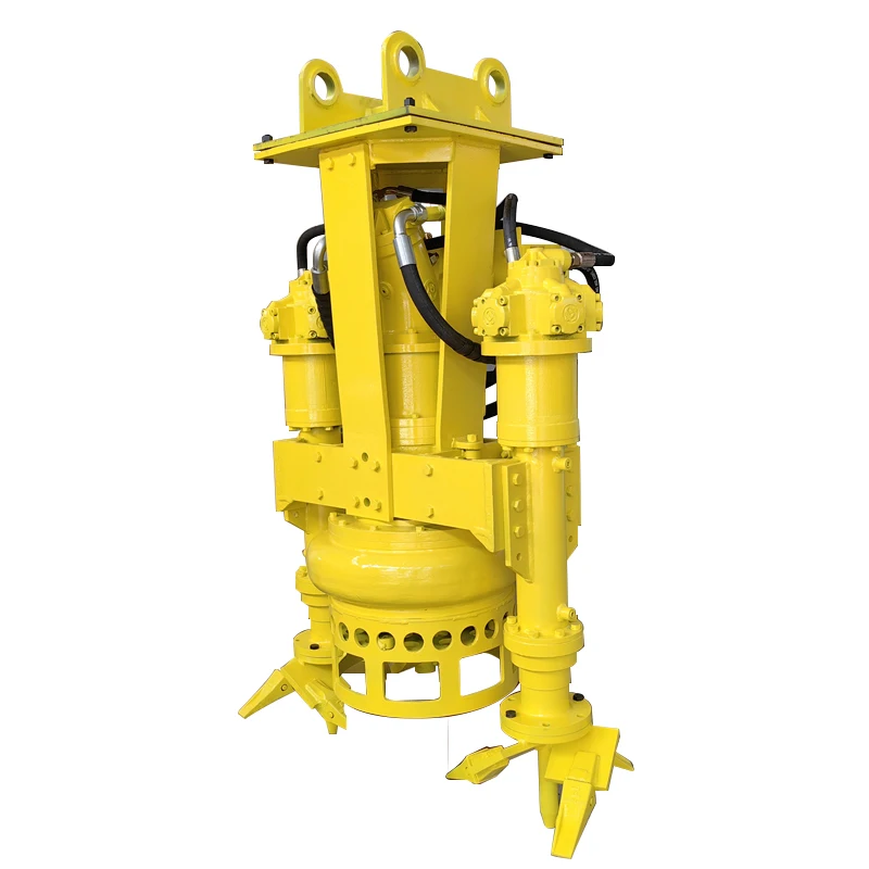 New design Hydraulic submersible slurry pump sand pump excavator with hydraulic pump