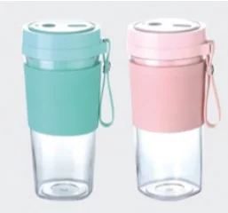 Portable Usb Blender Rechargeable Juicer With 6 Stainless Steel Blades