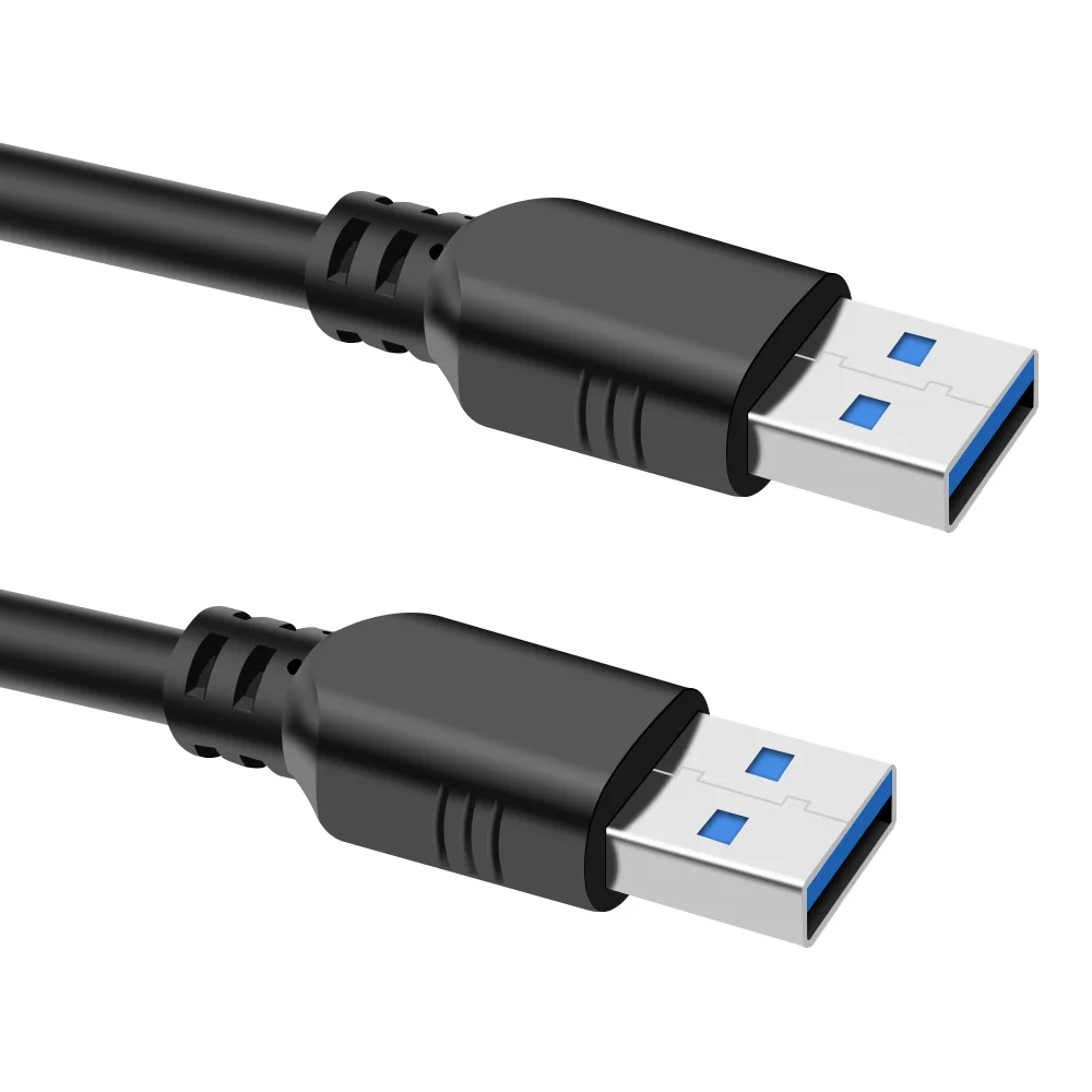 High Quality Usb 3.0 Cable AM to AM 1.2 Meter Made by 21 Years Factory  28AWG+24AWG Standard YIWANDA CN;GUA 5.0