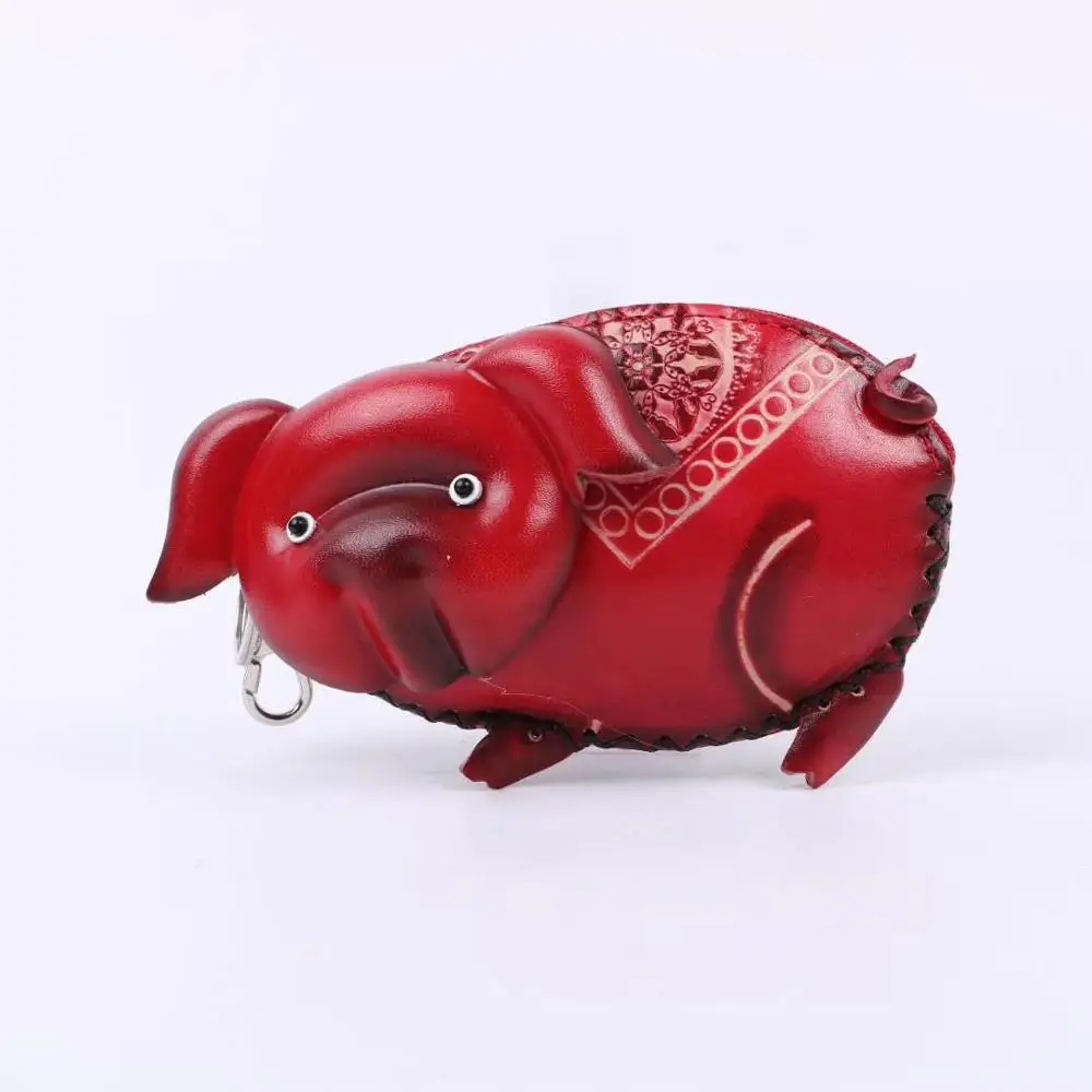 Кошелек ручной работы в форме свиньи для
