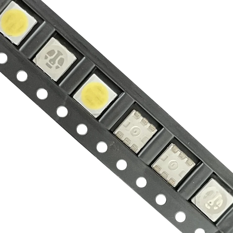 led smd 5050 3 chip rohs led rgb 6 pins using for rgb color 5050 smd led tube lights