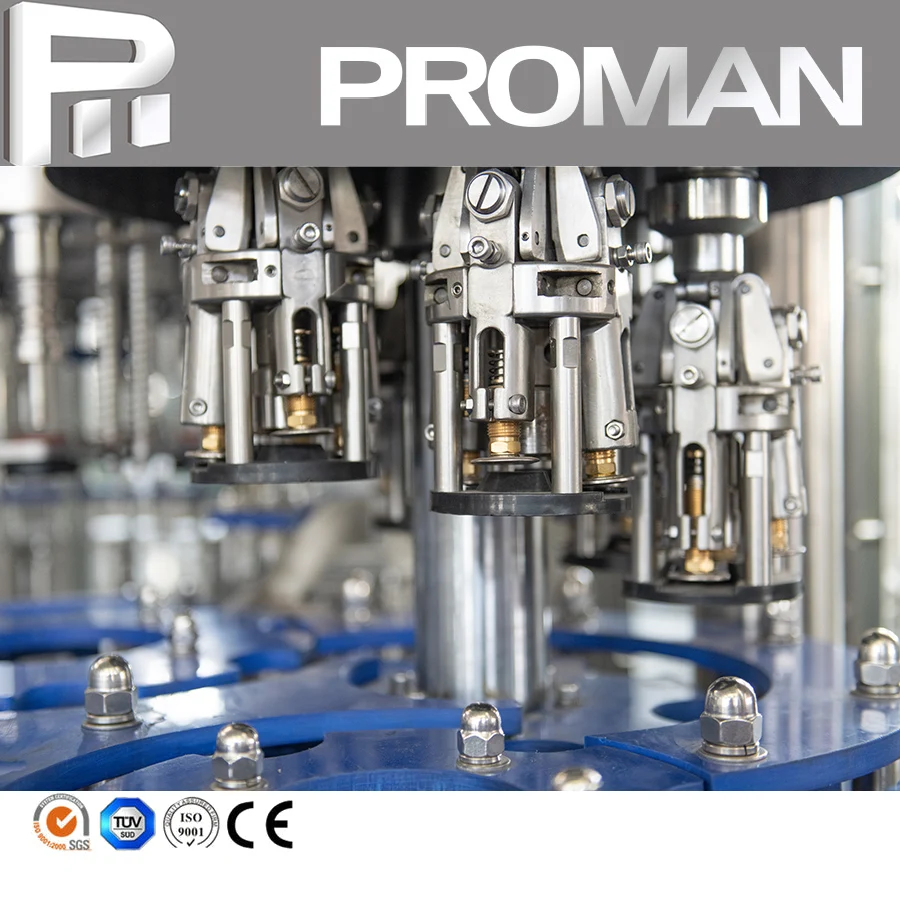 Fully Automatic Pet Plastic Bottle 500ml 1L 2L Soft Drink Liquid Pure Mineral Water Bottling Filling Packing Machine