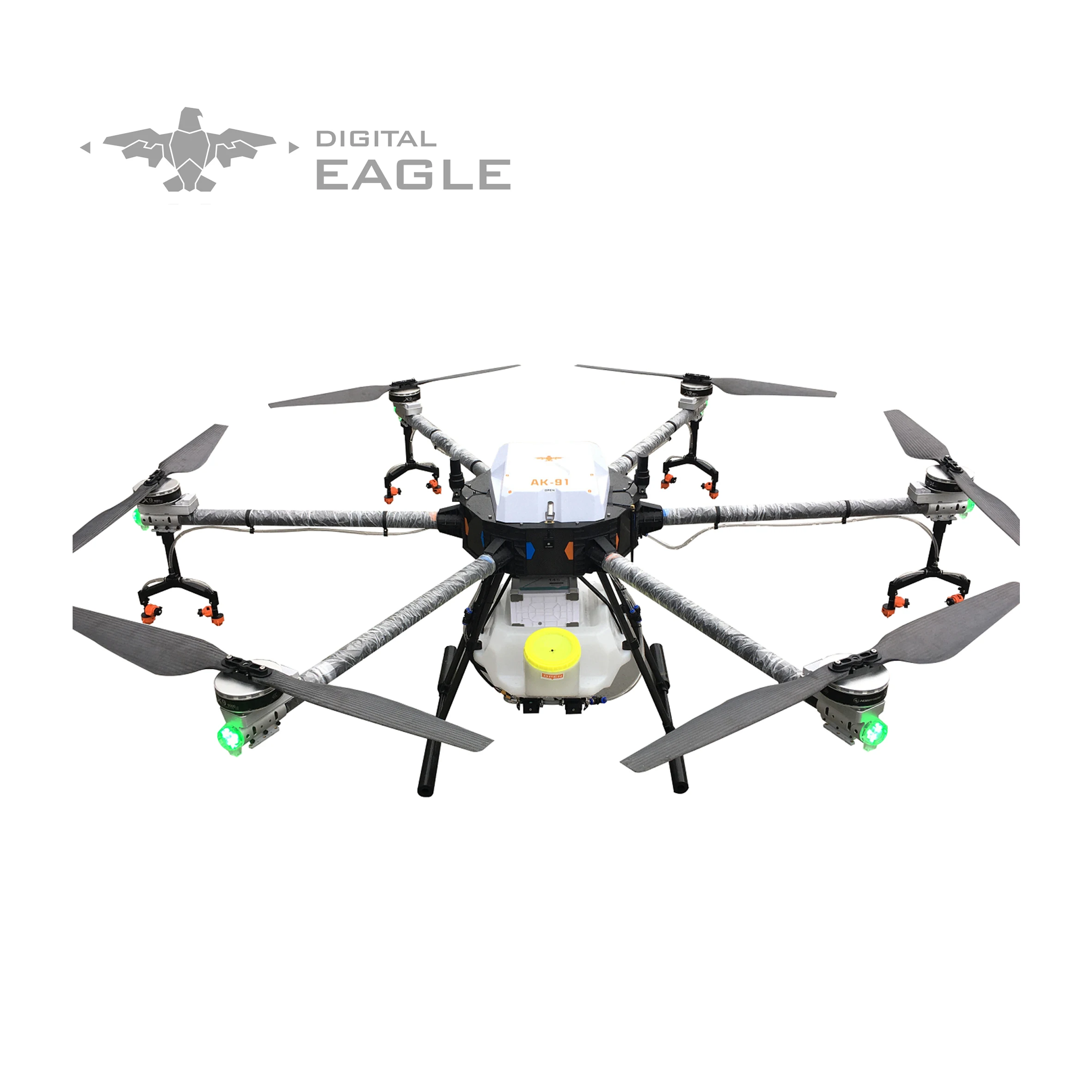 Digital Eagle Ak-91 China Famous Brand 16L Vtol  Drone  Agricultural drone UAV Plane For Agriculture