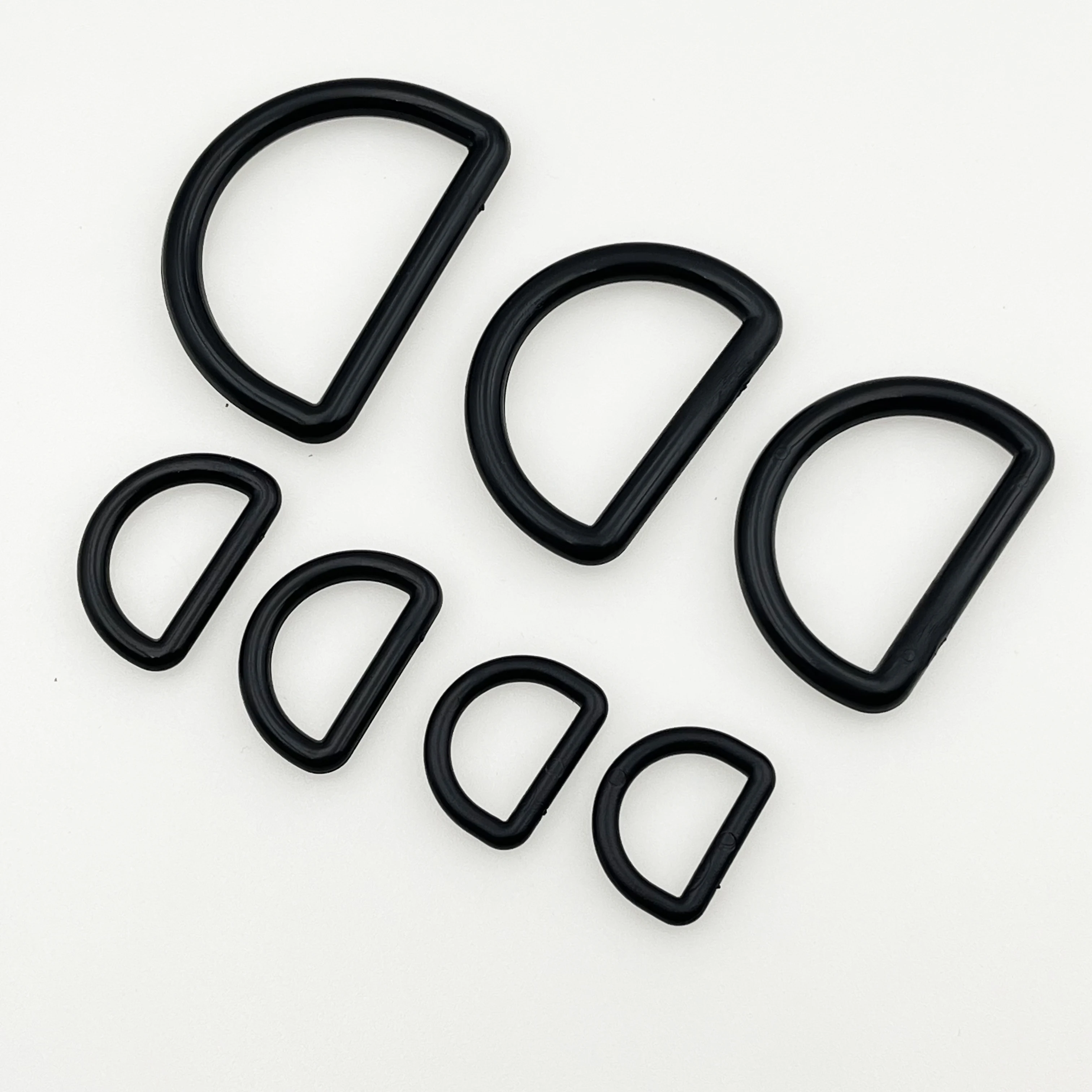 Hot Sell Swivel Clip D Ring Loop D Rings Plastic Ladder Lock  Accessories for Webbing Strap Clasp Backpack Belt Bag Accessory