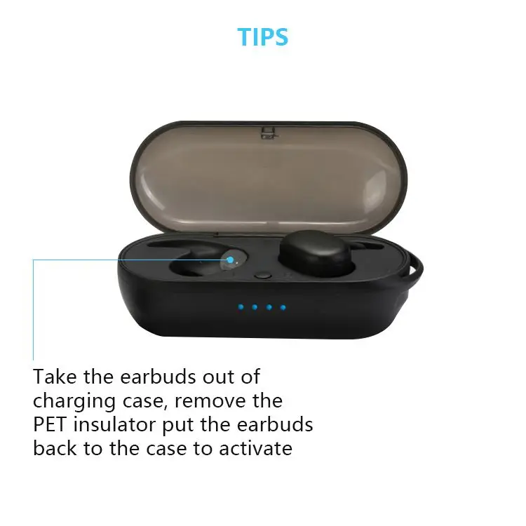 Promotional 2023 Wireless Headphones Stereo 5.0 Bluetooth Mini Earphone In-ear Earbuds for Phone