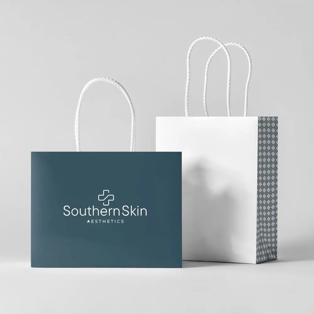 Custom Design Small Gift Paper Bag For Jewelry Gift Packaging
