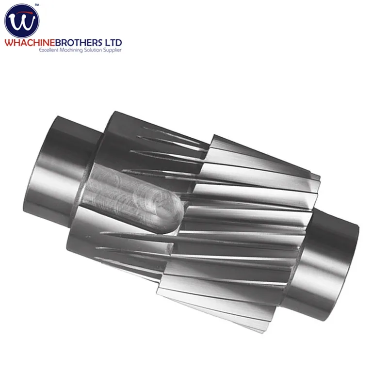 micro small diameter stainless steel helical hollow spline shaft coupling