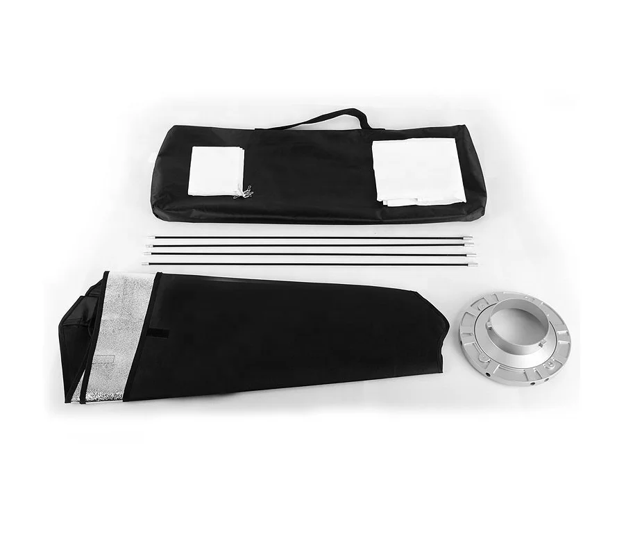 Photo Accessories Reflectors Portable Rectangular Softbox with Bowens Mount 60X90cm For Studio Lighting