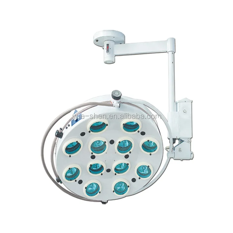 Hospital operating ceiling mounted room lightceiling 12 halogen bulbs light price operating room shadowless lamp manufacturers