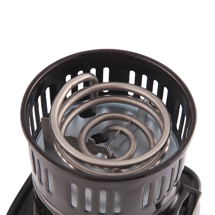 Tyler Black Charcoal 110v Electric Hookah Shisha Arabic Charcoal Incense Mini Oven Charcoal burner