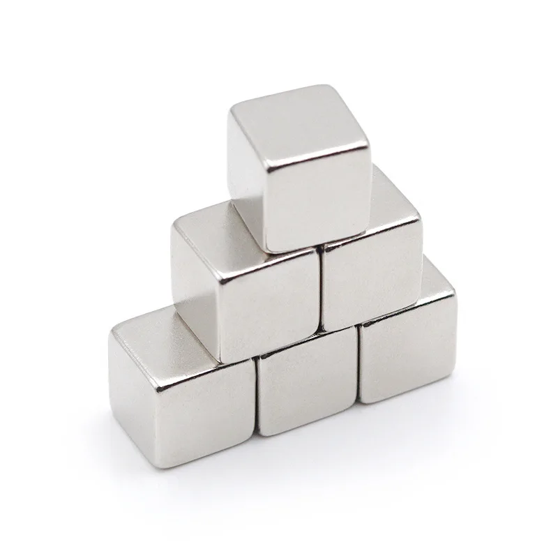 Customized N38 N42 Neodymium Magnet N52 Block Neodymium Magnets Rectangular Magnets For Motor Loudspeaker