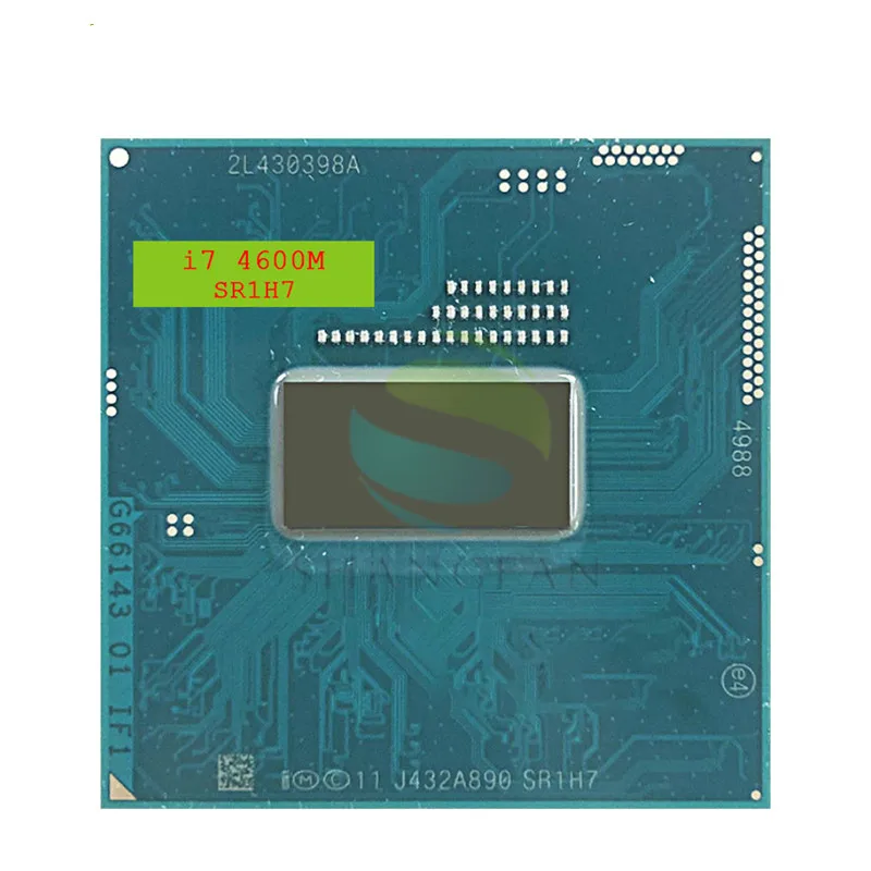 Для Intel Core i7-4600M i7 4600M SR1H7 2,9 ГГц двухъядерный четырехпоточный процессор 4M 37W Socket G3 / rPGA946B