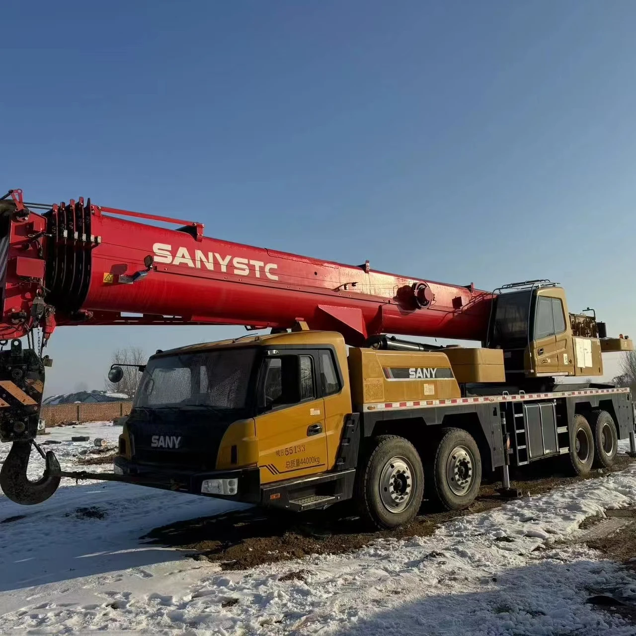 SANY STC500 truck crane 50ton truck crane mobile crane Chinese brand for construction machinery