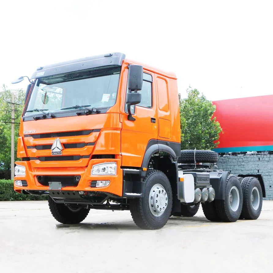 Heavy Duty Delivery Trailer 6x4 375HP 371HP Tractor Truck For Sale