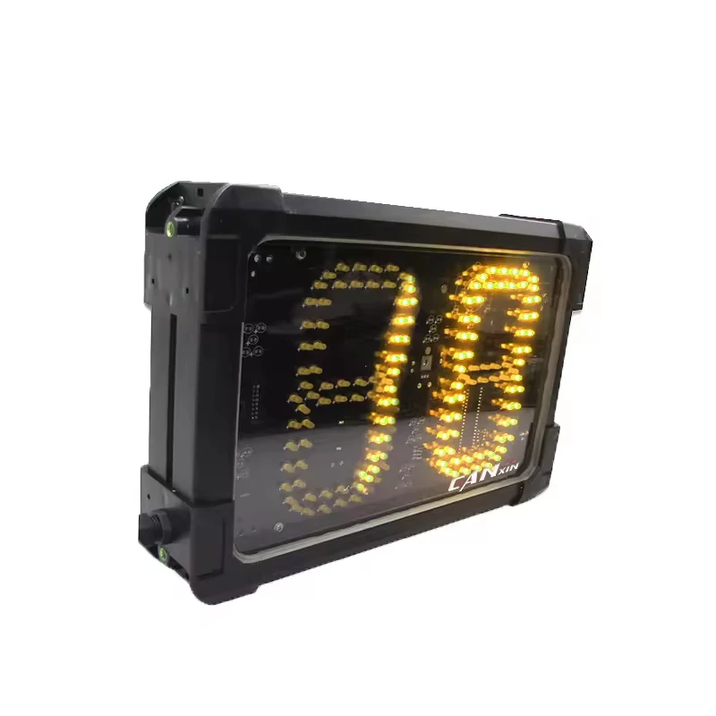 6 inch shot clock visual within 40 meter remote control Led counter