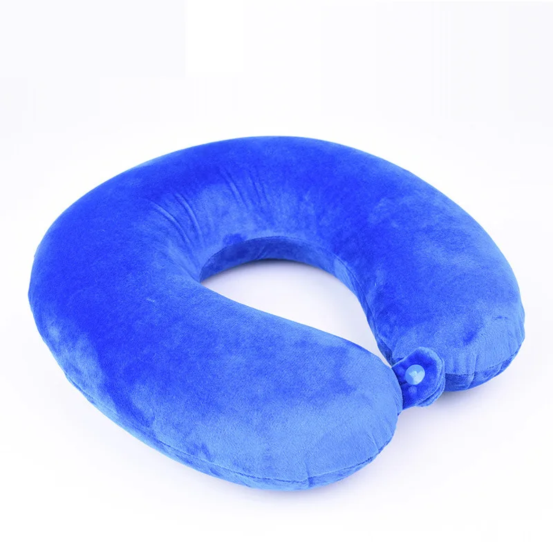 Luxury Travel Sofa Microfiber Portable Travel Ergonomic Neck Throw Pillow