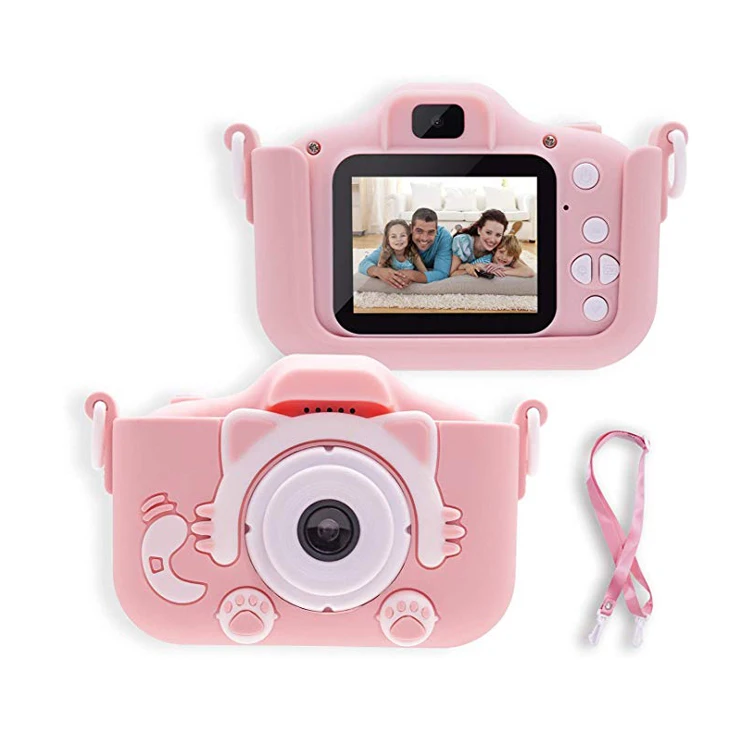 Multiple Function Kids Camera for Girls Boys Digital Camera Child Camcorder Front and Rear Dual Lens Game Camera